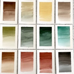 30 Sheets Cold Press Watercolor Paper Pad 140 lb 300 GSM Tape Bound 7×10″