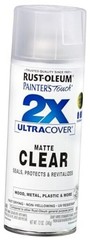 Rust-Oleum 249087 Painter’s Touch 2X 12 Ounce (Pack of 1) Matte Matte Clear