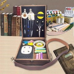 “Writers Messenger Wood Box Multifunctional Wooden Handmade Crossbody Postman ..