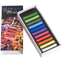 Blockx Artist Soft Pastels 12, 24, 36pc Sets Handmade Belgian Lightfast Drawing