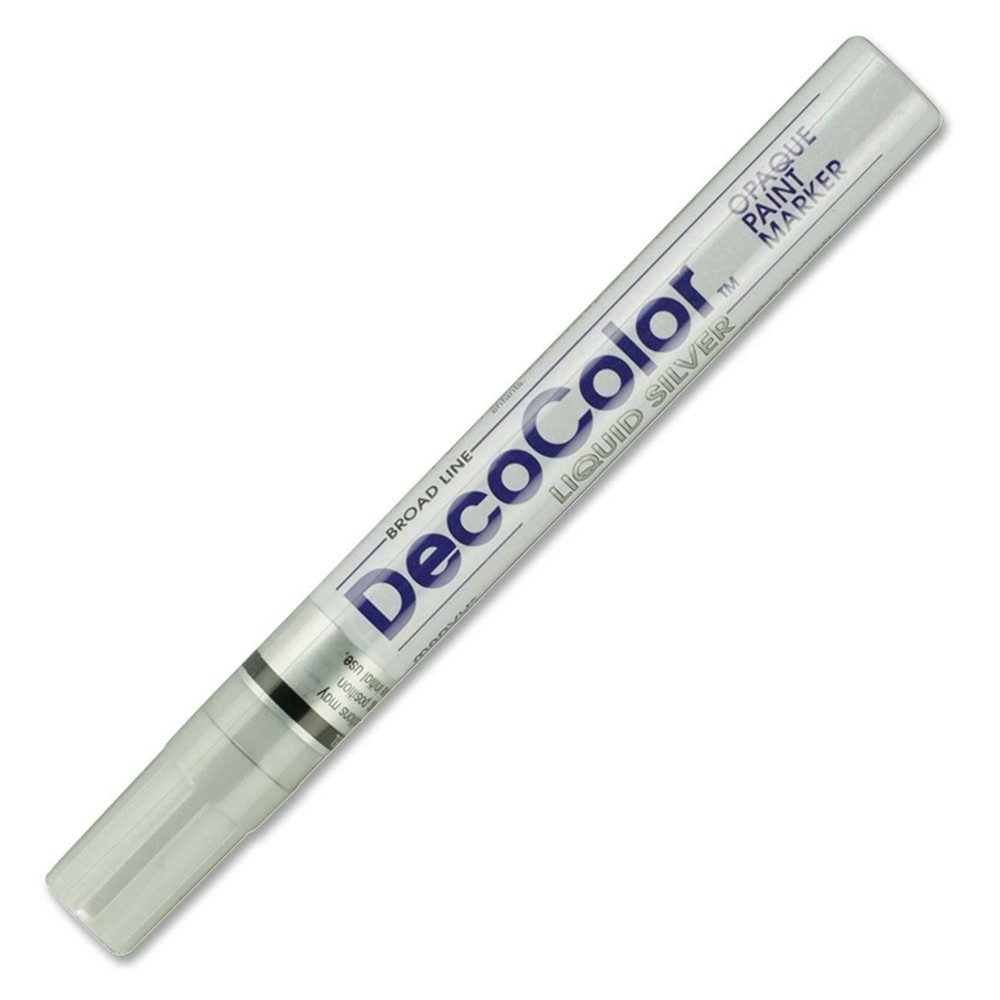 Paint Markers Broad Point Silver 1 Count Pack of 1 UCH300SSLV