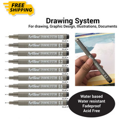 Artline Drawing System / Drawing Pen – Black | 0.05-0.8
