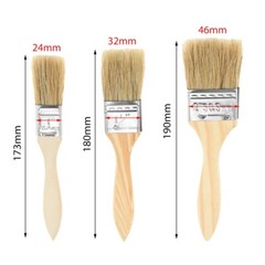 3pcs Chip Paint Basting Brush Kitchen Marinade Butter Culinary Utensil Dyeing