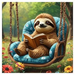 Sloth Diamond Art Painting Kits for Adults,Landscape Diamond Art Kits for Beginn