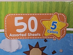 Skin Tone Heavyweight Construction Paper 9×12 50 Sheets 5 Colors by Spark (T117)