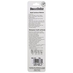 Paint Marker Broad Point Teal Oil Based Opaque Paint Pens for Glass Wood Metal