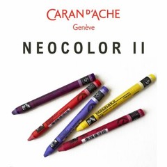 Caran D’Ache Neocolor II Water-soluble Wax Pastel Crayon