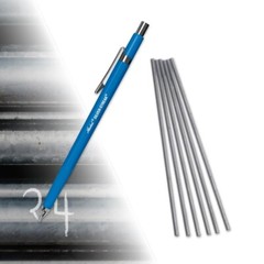 High-Visibility Silver Marker Pen with 6 Refills – Ideal for Any Surface