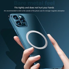 Cell Phone Ring Holder 360 Degree Rotation Stable Magnetizing Sheet Charger