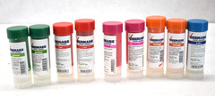 Lot of 9 Rurtec Ceemark Stock Markers Assorted Colors All Weather General Use