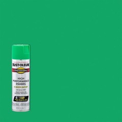 Rust-Oleum Professional Gloss Safety Green Spray Paint 15 oz (Pack of 6)