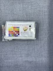 Essentials 9-Piece Watercolor Paint Set with Titanium White Ground for Artists