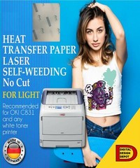Heat Transfer Paper Light fabric Free Style Laser TRIM FREE A3 Heat Press #1