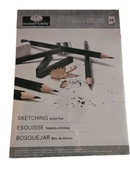 Royal & Langnickel Sketching Artist Pad 15 Sheet 9″ x 12″ 67.5 lb.