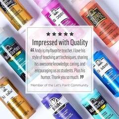 Acrylic Paint in Assorted Colors (2 oz), 458, Sap Green