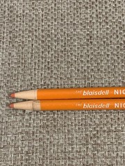 THE BLAISDELL NICK AND PULL CHINA MARKER (2) Blueprint Red Color 145-T NO BOX