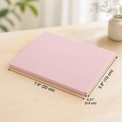 5 Pack 6 x 8 Inch Rubber Stamp Carving Blocks Soft Rubber Craft Project
