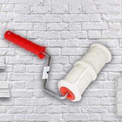Tookie Embossed Paint Roller, 8 Inch Brick free size, As Picture Show