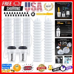Disposable Paint Cups 6 Ounce165ml, Mini Paint Mixing Cups with Lid and 30 Pa…