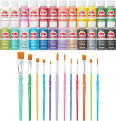 , Mate Acrylic Craft Paint Kit, ABCAMP24, 36 Paints (2 Fl Oz Each)
