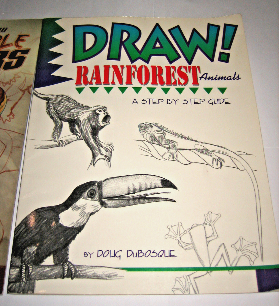DRAW! RAINFOREST ANIMALS by Doug DuBosque
