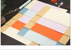 40pc Batik Xuan Rice Paper Cloud Vein Line Ink Brush Painting Calligraphy Sumi-e
