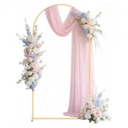 Arch Backdrop Stand, 6.6 x 3.3 ft, Stable Structure, Easy Assembly, 1 Piece …