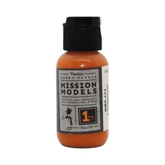 MISSION MODELS Transparent Orange Acrylic Paint 1 Ounce (Pack of 1),