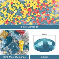 QENSPE 5D Diamond Painting Egypt Landscape Art Kits 30x40cm, WX10921