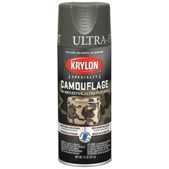 Krylon Camouflage Olive Fusion Technology Paint, 11 oz