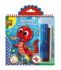 SES Creative 00115 Activity book metallic 3 in 1