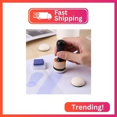 56 Packs Mini Round Ink Blending Tool with Foams Replacement Refill Foam Set Inc