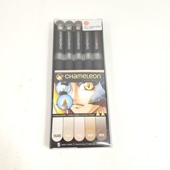 Chameleon Color Tones 5 Skin Marker Pens CT0510 Double Ended New Sealed