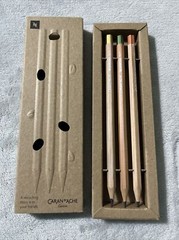 Caran d’Ache Nespresso Pencil in Cedar Wood Graphite-Set of 3- Recycled Lead
