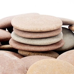 [About 30 PCS – 35 PCS](18 Pounds) Painting Rocks,3″-4.8″ River Rocks,Flat Ro…