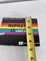 Vintage Eberhard Faber Nupastel Firm Pastel Color Sticks, Set of 12