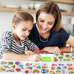 GWAHSA 60pcs 5D Diamond Art Stickers Arts and Crafts Creative Small, Colorful