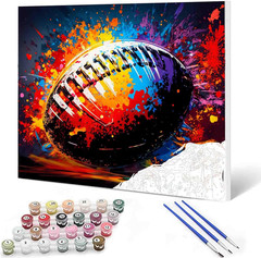 Paint by Numbers Kits 16 X 20 Inches Canvas DIY Oil Painting