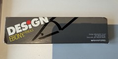 Sanford Design Ebony 14420 Drawing Pencils (6) Open Box Black Graphite Sketching