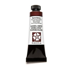 DANIEL SMITH Burnt Sienna Watercolor 0.5 Fl Oz Extra Fine Artists Paint