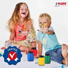 J MARK 38-Piece Toddler Paint Set, Includes Washable Tempera Paint,… Fast Ship