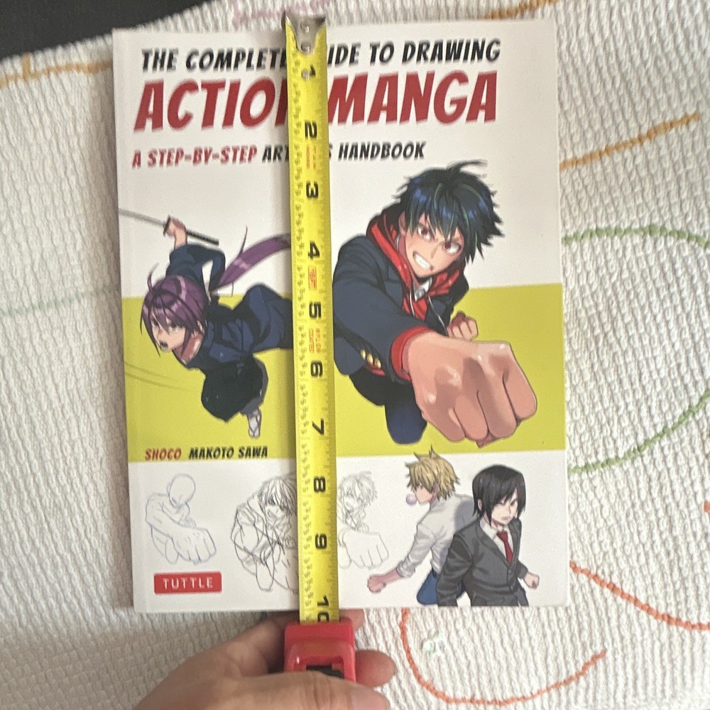 Tuttle Complete Guide to Drawing Action Manga Step-by-Step (Paperback)