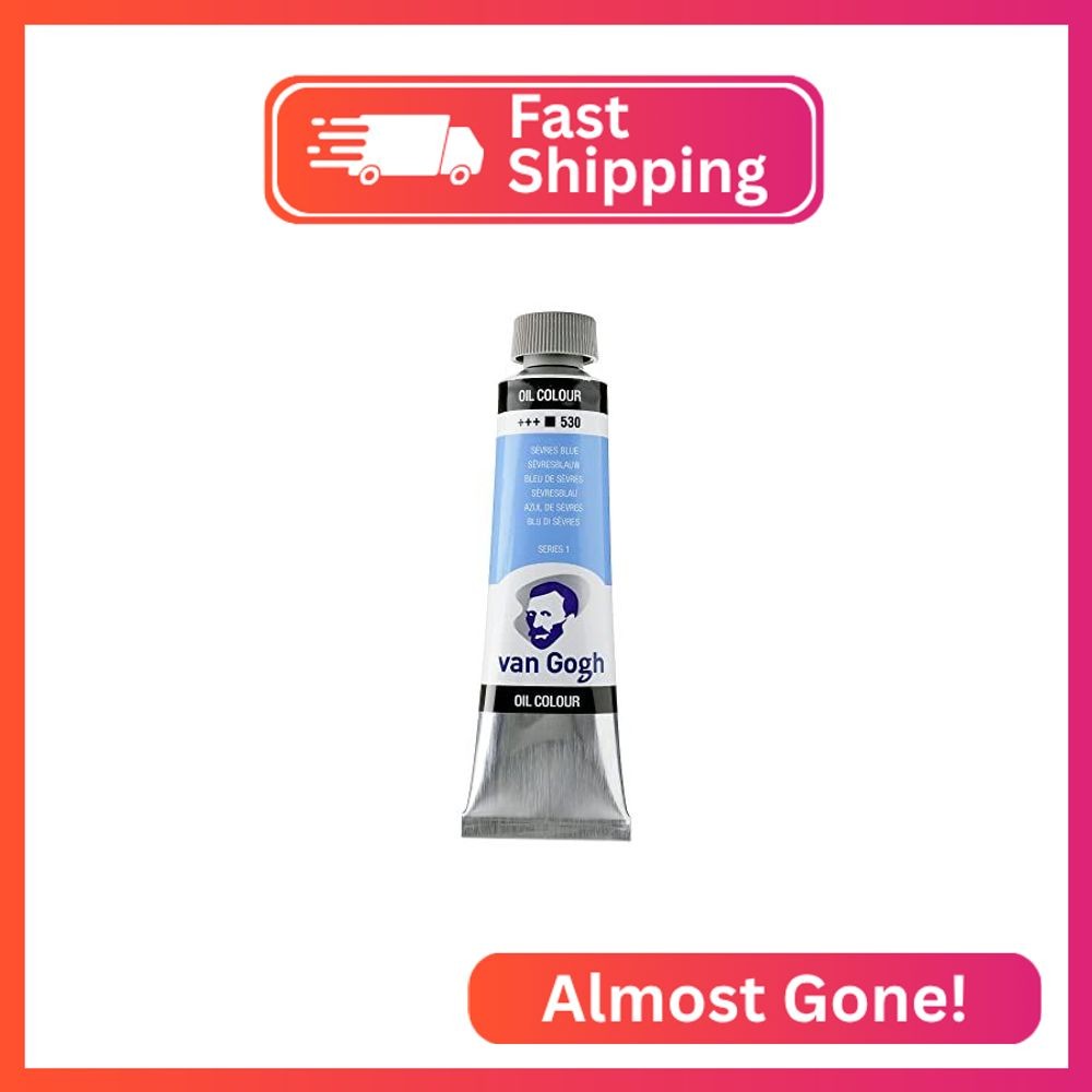 Van Gogh Oil Color Paint, 40ml Tube, Sevres Blue 530