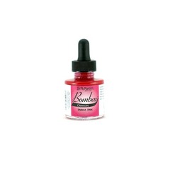 Bombay India Ink, Dr Ph Martin’s 1.0 oz Crimson Ink Bottle, 16BY, India Ink,
