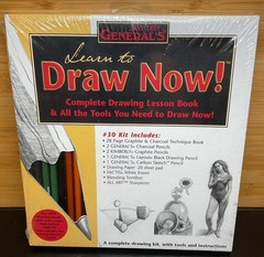 New, Sealed General’s Learn to Draw Now Art Kit