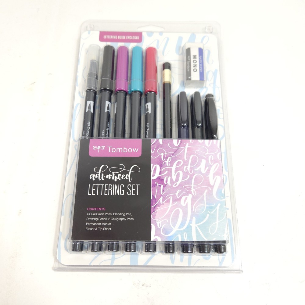 Tombow 56191 Advanced Lettering Set 56191 New Sealed