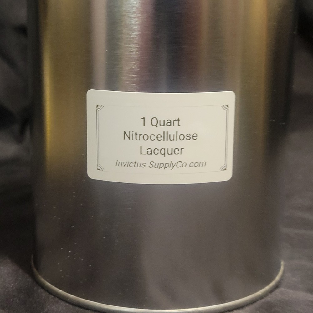 1 Quart Traditional Nitrocellulose Lacquer For Guitar , Wood, Metal Finishing