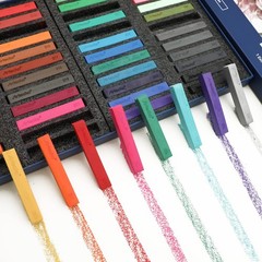 Artecho 48pcs Soft Pastels, 46 Colors 48 Count (Pack of 1), Multicolor