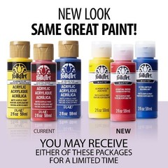 Matte Finish Acrylic Craft Paint Set of 12 Colors Festival Theme Total 24 fl oz