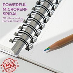 Funto Watercolor Pad 5.5×8.5 Purple